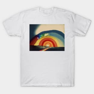 Abstract Rainbow Landscape T-Shirt